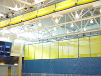 Gared Sports 4020 Fold-Up Gym Divider Curtain
